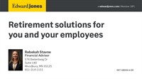 Edward Jones - Rebekah Stavne, Financial Advisor