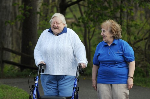 Take a walk with a friend!