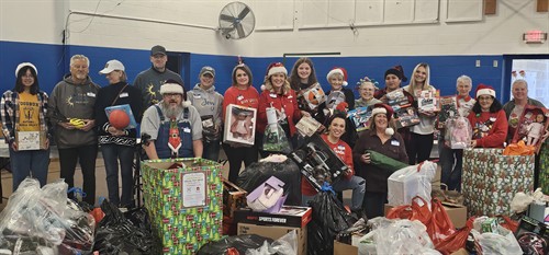 2025 Toy Shop Volunteers Day One