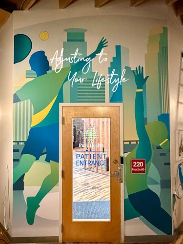 Attention getting wall murals