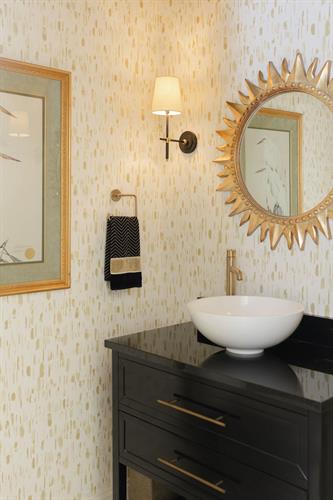 Renovated Powder Room