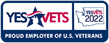 Proud employer of qualified veterans