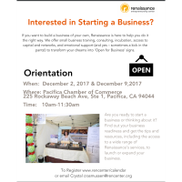 Interested in Starting a Business?  Orientation @ Chamber Office 