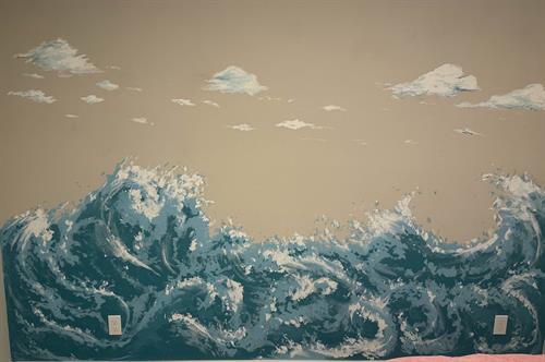 Water Scene - Indoor Home Mural Water Scene - Indoor Home Mural