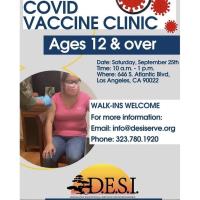 DESI COVID Vaccine Clinic