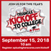 [POSTPONED] Triangle Kickoff to College & Career