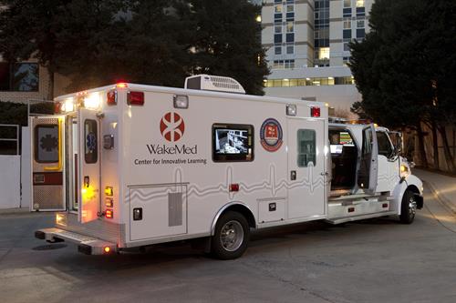 WakeMed Sim Ambulance