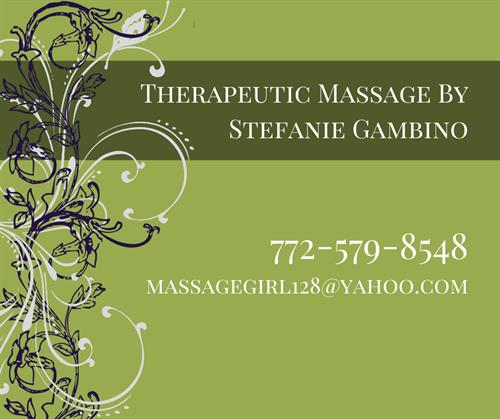 Massage by Stefanie Gambino