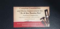 Complete Construction and Home Improvement Inc. Complete Construction and Home Improvement Inc.