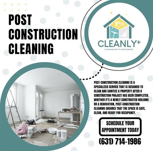 Post Construction Cleaning/ Deep Cleaning 