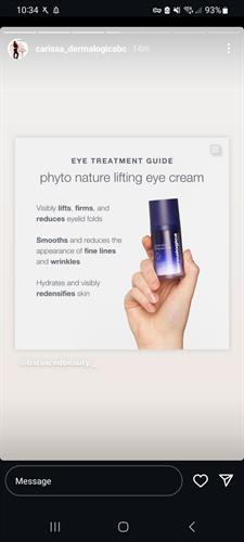 One of the best eye creams for lifting droopy eyelids.