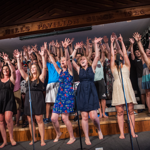 Enjoy our Hootenanny show, Tuesdays nights for 9 weeks in the summer! The longest running musical show in the midwest!