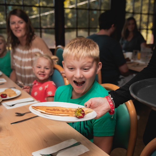 Our all inclusive plans are delicious!