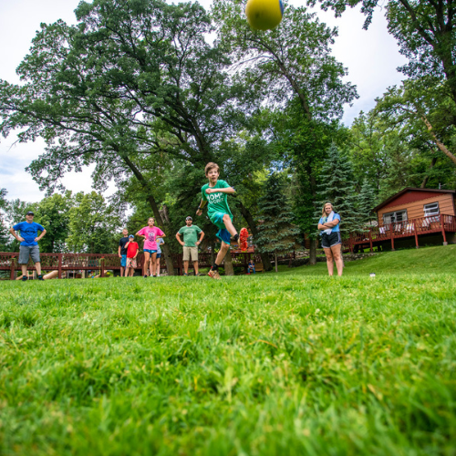 Outdoor recreation is our speciality!  We run a full week's worth of programming for all ages! 