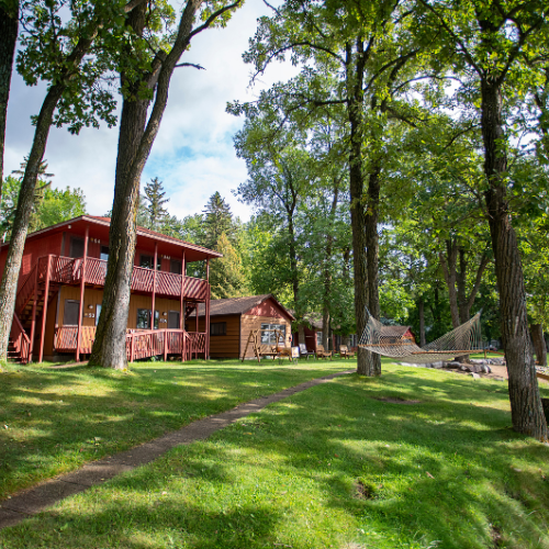 Over 100 comfortable cabins for every family size! 