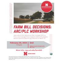 Farm Bill Decisions: ARC/PLC Workshop