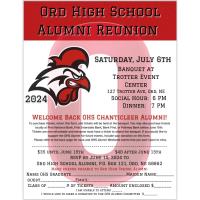 Ord High School Alumni Banquet