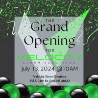 Velocity Storm Solutions Grand Opening & Ribbon Cutting