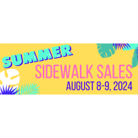 Summer Sidewalk Sales