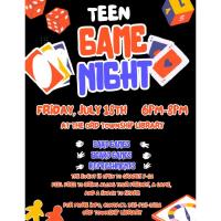 Teen Game Night--Ord Township Library