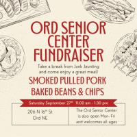 Ord Senior Center Fundraiser—Lunch