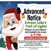 Ericson Lake Trail of Lights