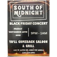 Black Friday Concert-South of Midnight