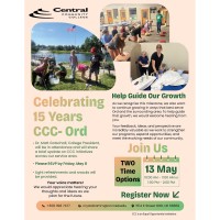 Shaping the Future of CCC Ord Center