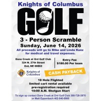 Knights of Columbus Golf Scramble