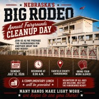 Annual Fairgrounds Cleanup Day: Nebraska's Big Rodeo