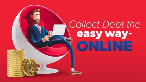 Collect debt the easy way: online