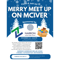 Merry Meet Up on McIver: Annual Chamber Christmas Party Hosted by Narron CPA