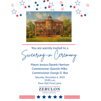 Town of Zebulon Elected Officials Swearing-In Ceremony