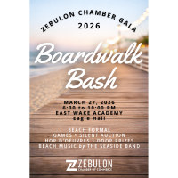 Boardwalk Bash: Zebulon Chamber Gala 2026