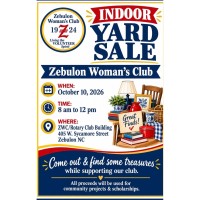 Zebulon Woman's Club Community Yard Sale