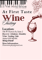 At First Taste | Wine Tasting