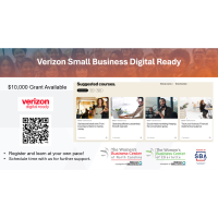  Verizon Small Business Digital Ready $10,000 National Grant Now Accepting Applications