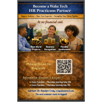 Become a Wake Tech HR Practicum Partner