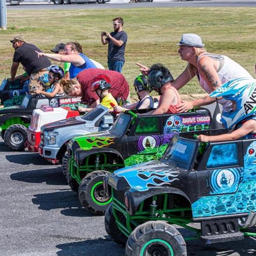 Racers ready for the Power Wheels sprint