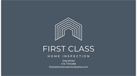 First Class Home Inspection