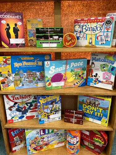 Lending non-traditional items like puzzles and games is increasingly popular at North Country libraries. Lowville Free Library has a popular collection of games and puzzles.