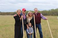 CELEBRATION: Ground breaking ceremony for The Wells takes place