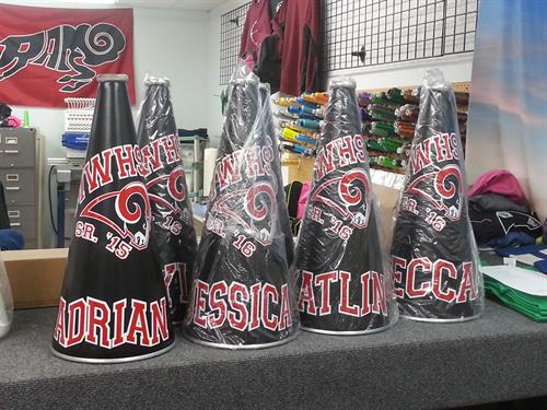 Show your pride with custom Megaphones for your school or organization