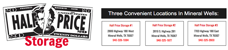Half Price Storage #1 Half Price Storage #1