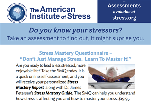 Stress Mastery Questionarre