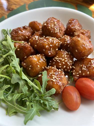 Plant-Based Orange Chicken Plant-Based Orange Chicken