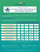 Pickle for the Promise Pickleball Tournament to benefit the San Marcos Promise