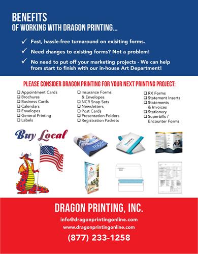 Items we print and more!