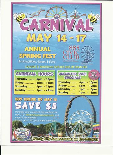 The 885 Civic Club Spring Fest Carnival 2015