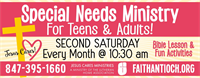 Special Needs Ministry for Teens & Adults
